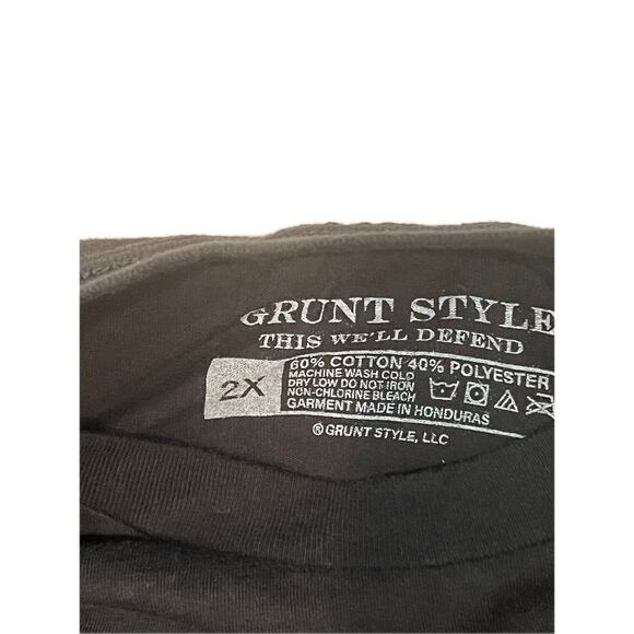 Grunt Style Born in Chaos Forged in the Sea T-Shirt Mens 2XL - Picture 4 of 4